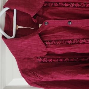 Free People Mikaela Tunic Lace Off Beat Oversized XS brand new with tags